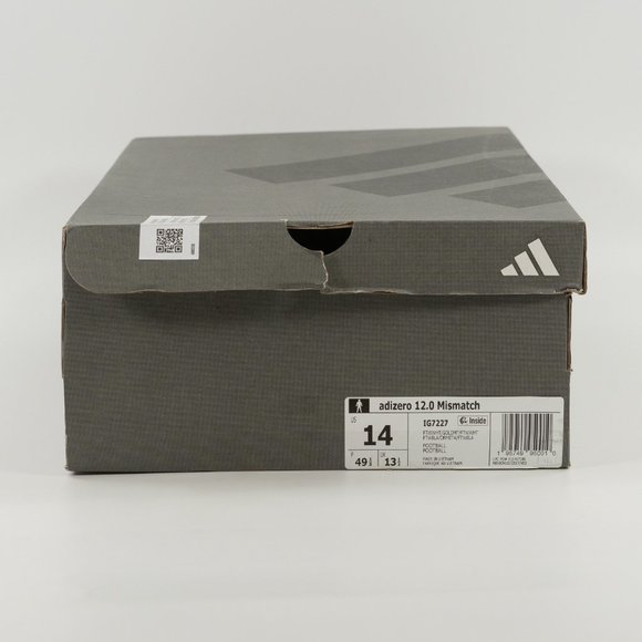 Adidas Adizero 12.0 \'Mismatch - Gold Metallic\' IG7227 Football size 14